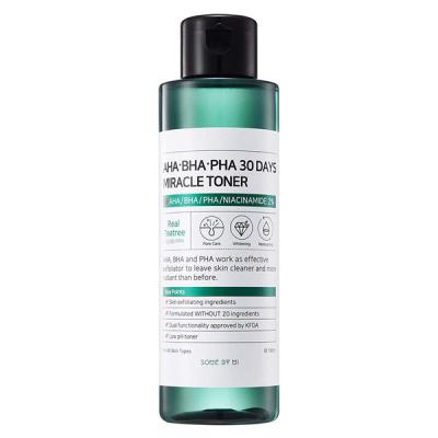 Очищающий тонер для лица с кислотами SOME BY MI AHA·BHA·PHA 30 DAYS MIRACLE TONER