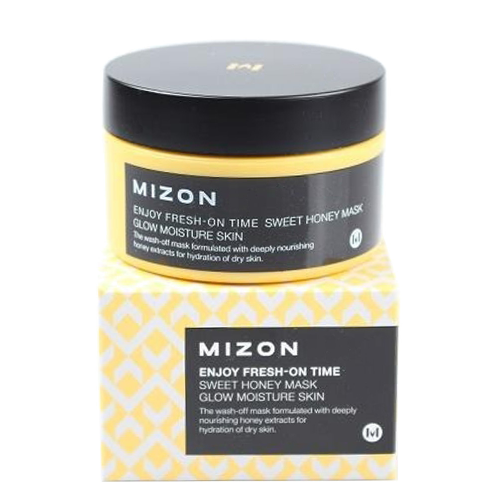 Медовая маска для сухой кожи MIZON Enjoy Fresh-On Time Sweet Honey Mask  купить в Москве - интернет-магазин Koresmetica.ru