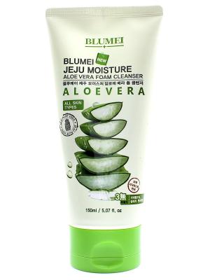 Пена для умывания с Алоэ 150 мл Blumei Jeju Moisture Aloe Vera Foam Cleanser