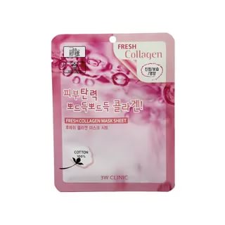 Тканевая маска для лица с коллагеном 3W CLINIC Fresh Collagen Mask Sheet
