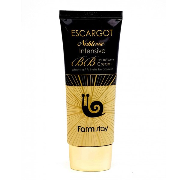 ВВ-крем с муцином королевской улитки FarmStay Escargot Noblesse lntensive BB Cream SPF50+/PA+++