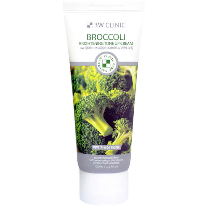 Крем с экстрактом брокколи 3W CLINIC Broccoli Brightening Tone Up Cream