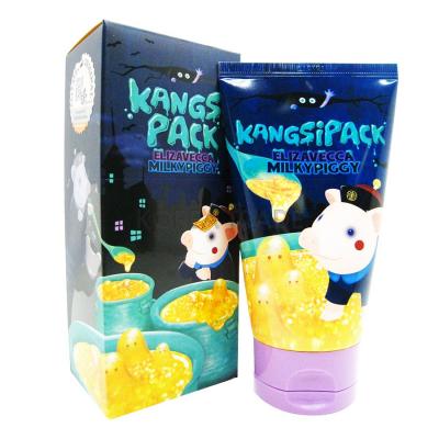 Очищающая маска с золотым порошком Elizavecca Milky Piggy Kangsi Pack