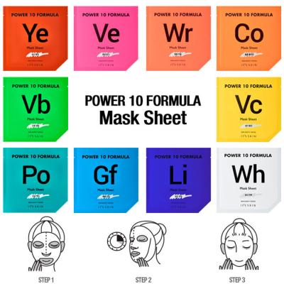 Тонизирующая листовая маска с витамином С IT'S SKIN Power 10 Formula VC Mask Sheet
