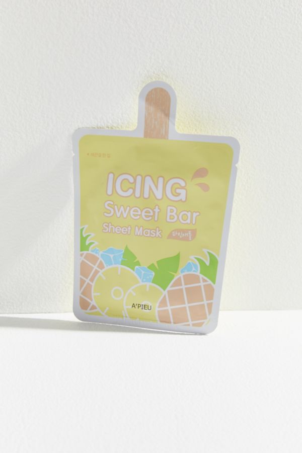 Тканевая маска с экстрактом ананаса A'PIEU Icing Sweet Bar Sheet Mask Pineapple