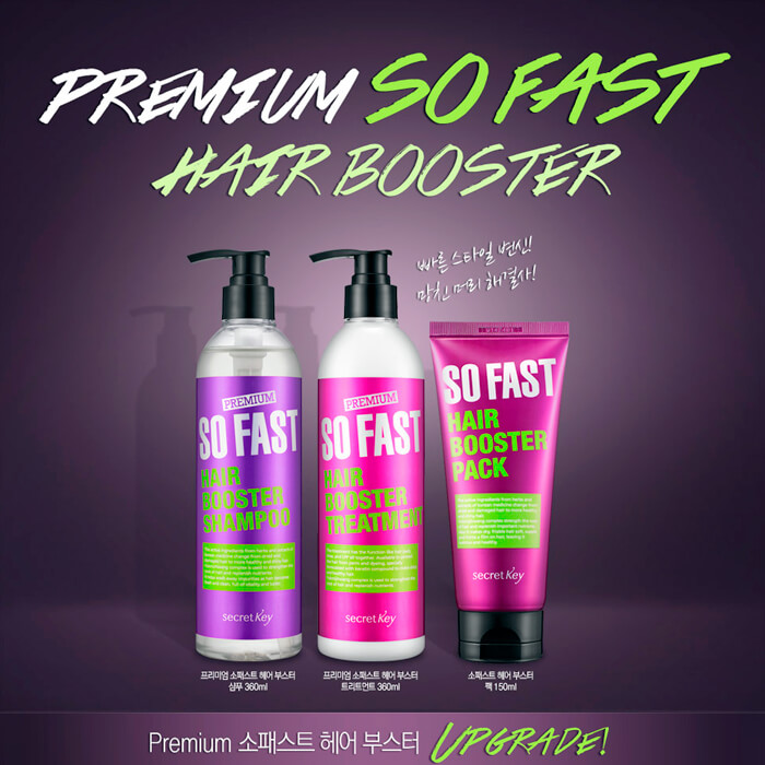 Шампунь для быстрого роста волос Secret Key So Fast Hair Booster Shampoo