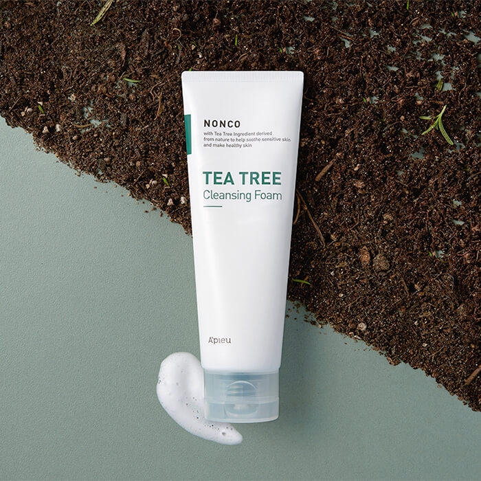 Пенка для умывания c экстрактом чайного дерева A'PIEU Nonco Tea Tree Cleansing Foam