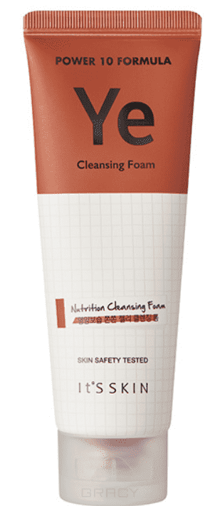 Питательная пенка с дрожжевыми полипептидами IT'S SKIN Power 10 Formula YE Cleansing Foam