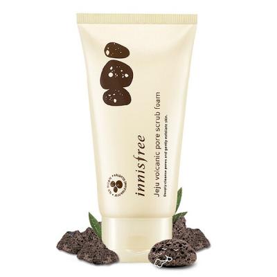 Пенка-скраб с вулканической глиной для очищения пор Innisfree Jeju Volcanic Pore Scrub Foam