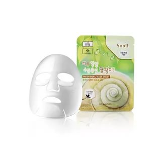 Тканевая маска для лица с муцином улитки 3W CLINIC Fresh Snail Mask Sheet