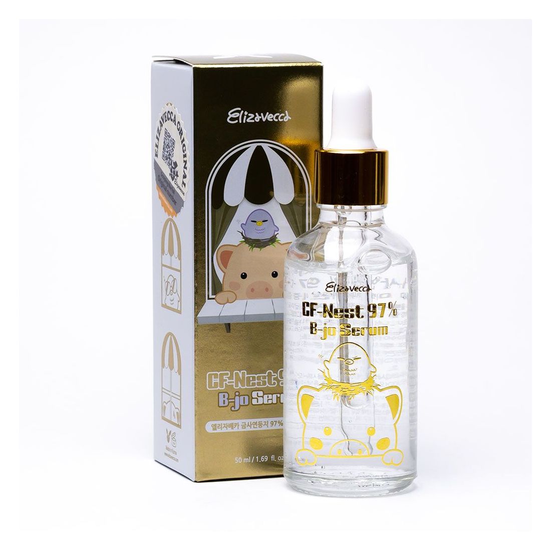 Сыворотка с экстрактом ласточкиного гнезда Elizavecca CF-Nest 97% B-Jo Serum
