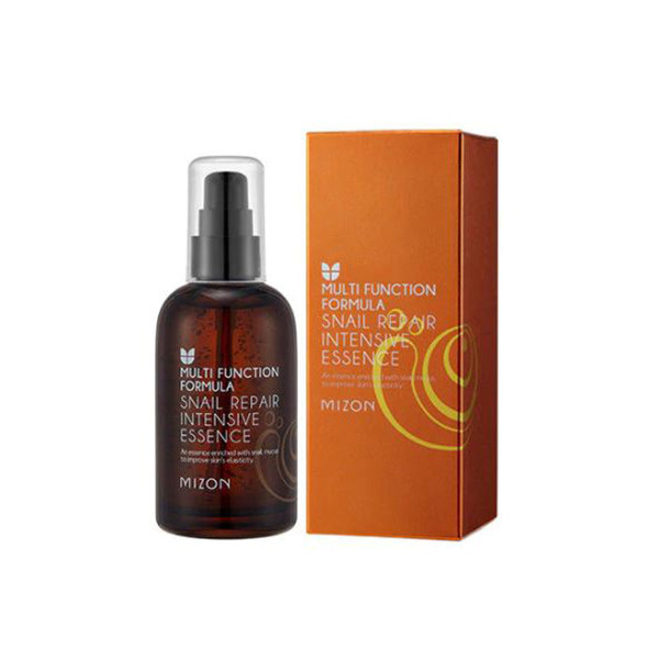 Антивозрастная эссенция с муцином улитки 100мл MIZON Snail Repair Intensive Essence