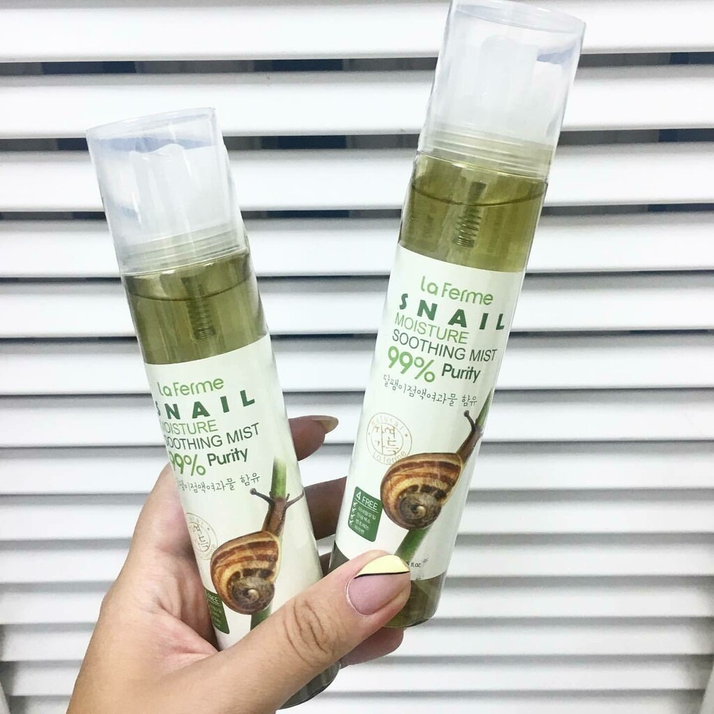 Увлажняющий спрей с муцином улитки FarmStay La Ferme Snail Moisture Soothing Mist