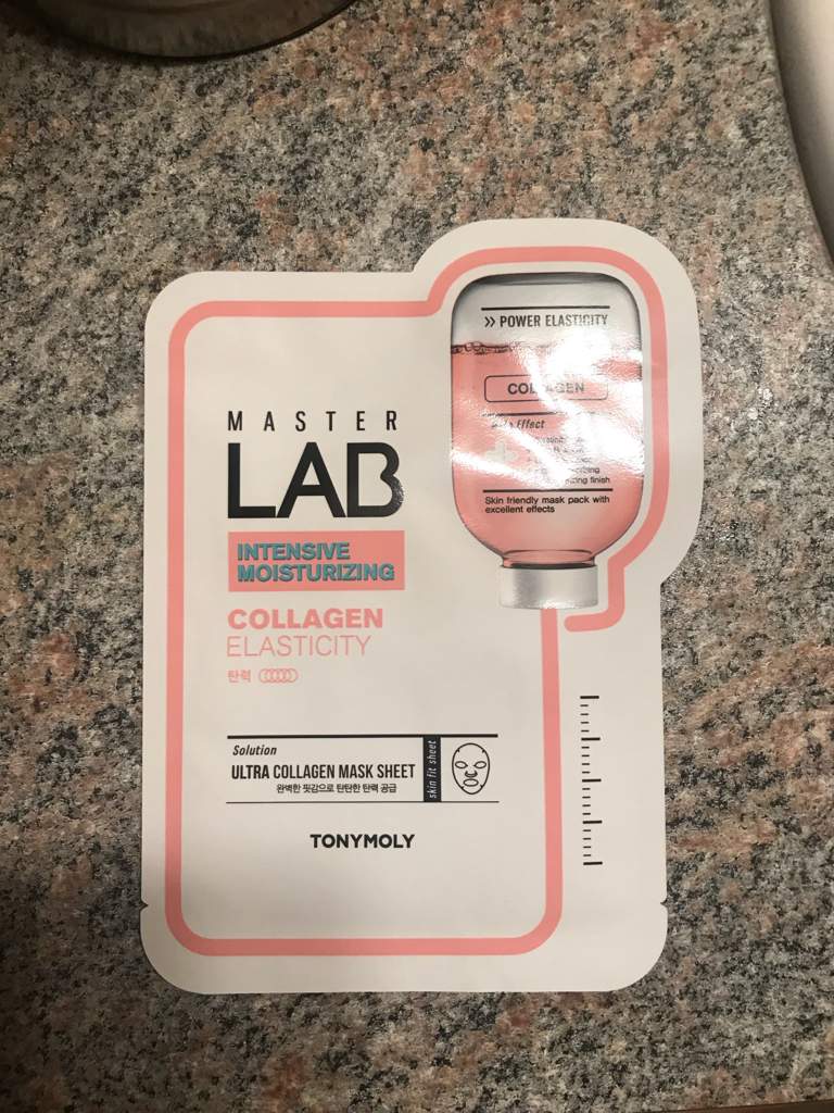 Тканевая маска для лица с коллагеном TONYMOLY MASTER LAB ULTRA COLLAGEN MASK SHEET