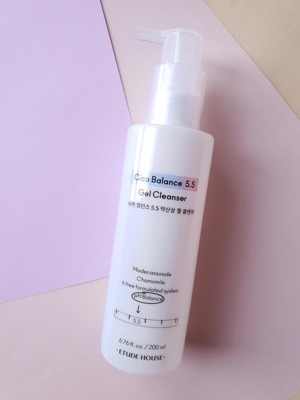 Очищающий слабокислотный гель для умывания ETUDE HOUSE Cica Balance 5.5 Gel Cleanser