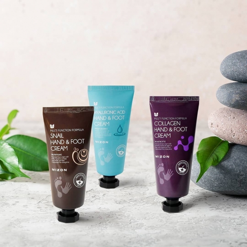 Крем для рук и ног с муцином улитки MIZON Snail Hand And Foot Cream