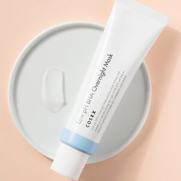 Ночная маска для лица с BHA-кислотами COSRX Low pH BHA Overnight Mask