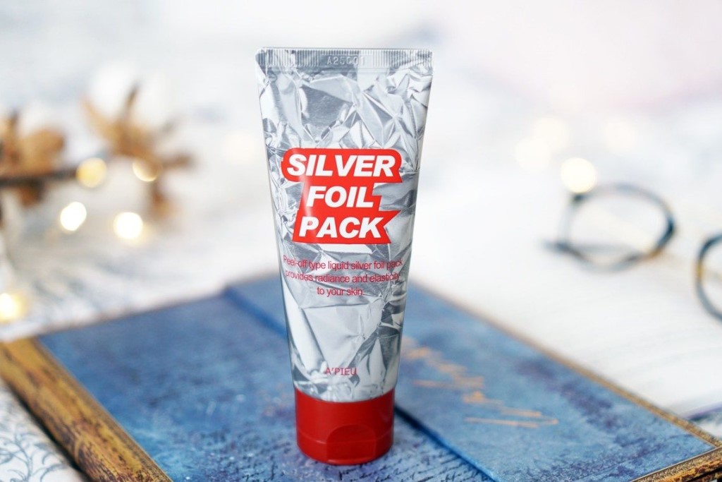 Серебряная маска-фольга A'PIEU Silver Foil Pack