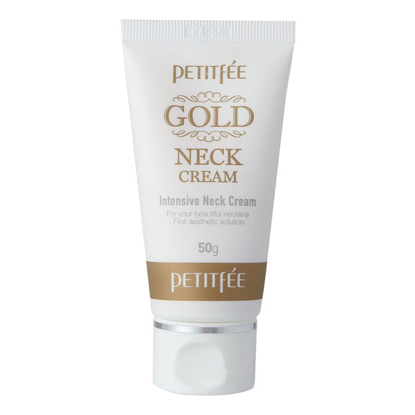 Омолаживающий крем для шеи с золотом Petitfee Gold Neck Cream