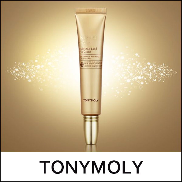 Крем для кожи вокруг глаз с муцином улитки и коллоидн TONYMOLY INTENSE CARE Gold 24K Snail Eye Cream