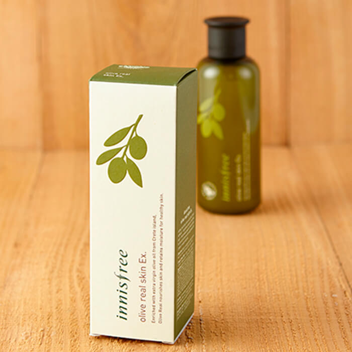 Тонер с органическим оливковым маслом Innisfree Olive Real Skin Ex