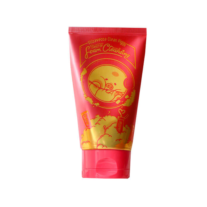 Пенка для умывания Elizavecca Clean Piggy Pinkenergy Foam Cleansing