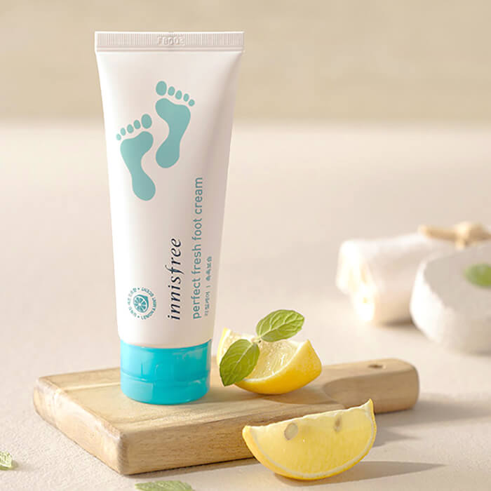 Освежающий крем для ног Innisfree Perfect Fresh Foot Cream