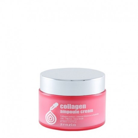 Крем для лица с коллагеном ZENZIA Collagen Ampoule Cream