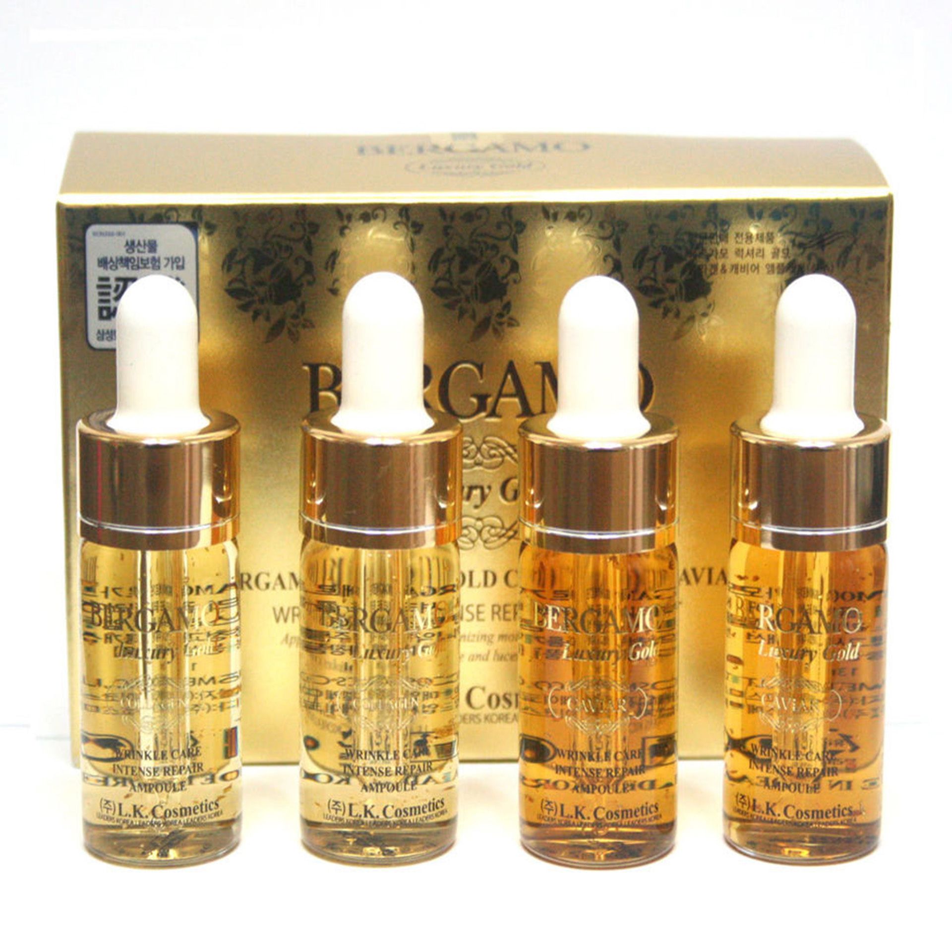 Сыворотка с золотом и коллагеном 3W CLINIC Collagen & Luxury Gold Anti Wrinkle Ampoule