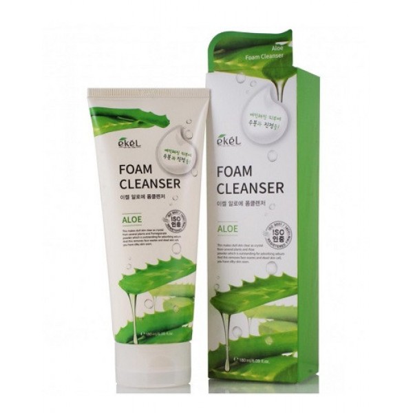 Пенка для умывания с экстрактом алоэ EKEL Foam Cleanser Aloe