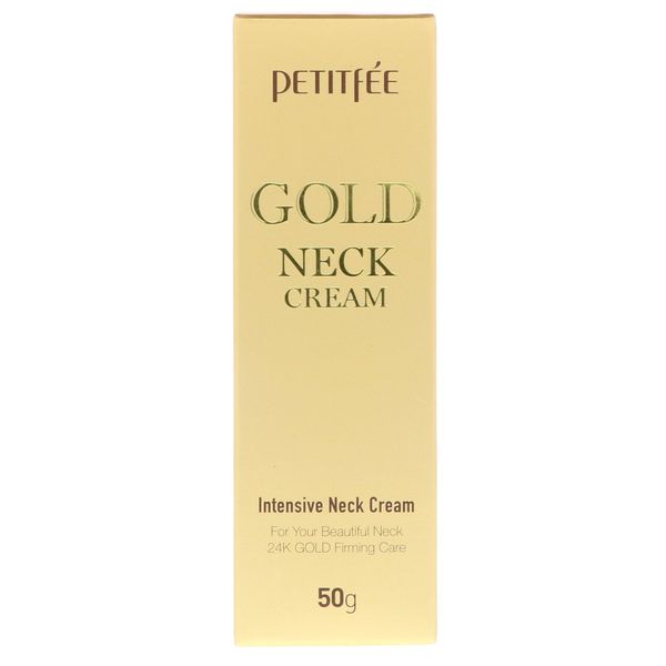 Омолаживающий крем для шеи с золотом Petitfee Gold Neck Cream