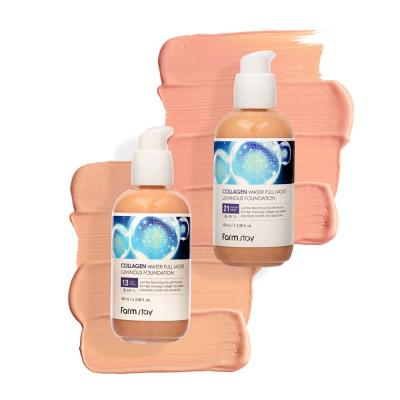 Коллагеновый тональный крем с эффектом сияния SPF 15, оттенок #21 FarmStay Collagen Water Full Moist Luminous Foundation #21, SPF 15