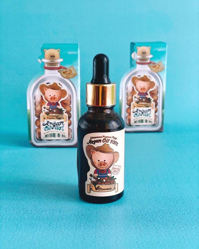 Аргановое масло для лица, тела и волос Elizavecca Farmer Piggy Argan Oil 100%