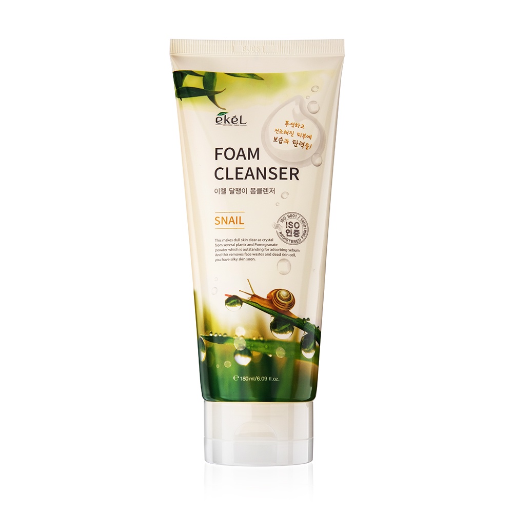 Пена для умывания с улиточным муцином Ekel Foam Cleanser 180 мл Snail