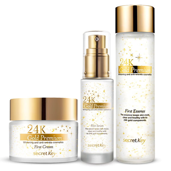 Омолаживающая эссенция с коллоидным золотом Secret Key 24K Gold Premium First Essence