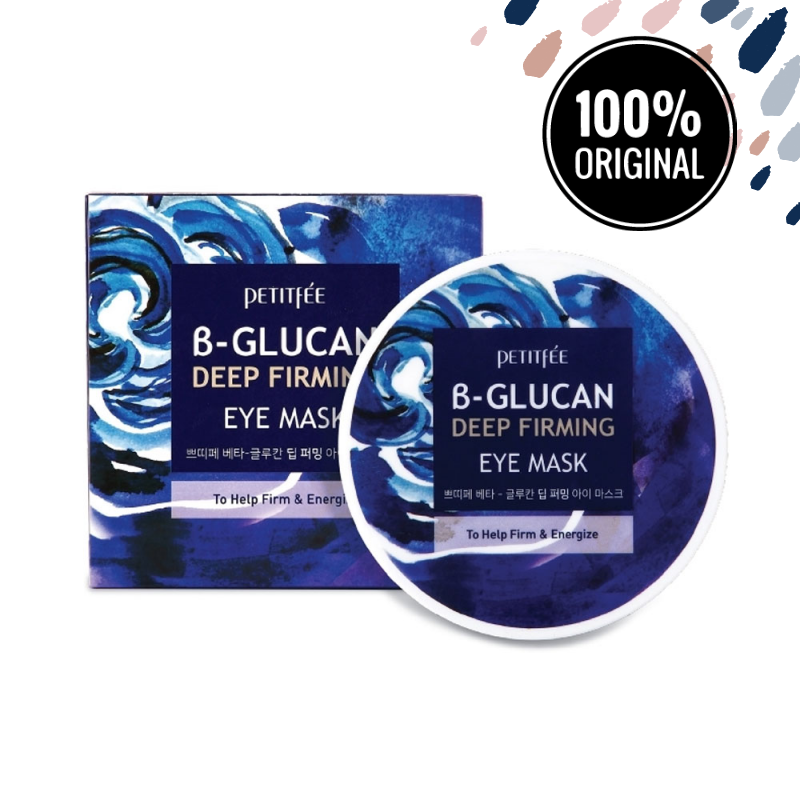 Тканевые патчи для кожи вокруг глаз c бета-глюканом Petitfee B-Glucan Deep Firming Eye Mask