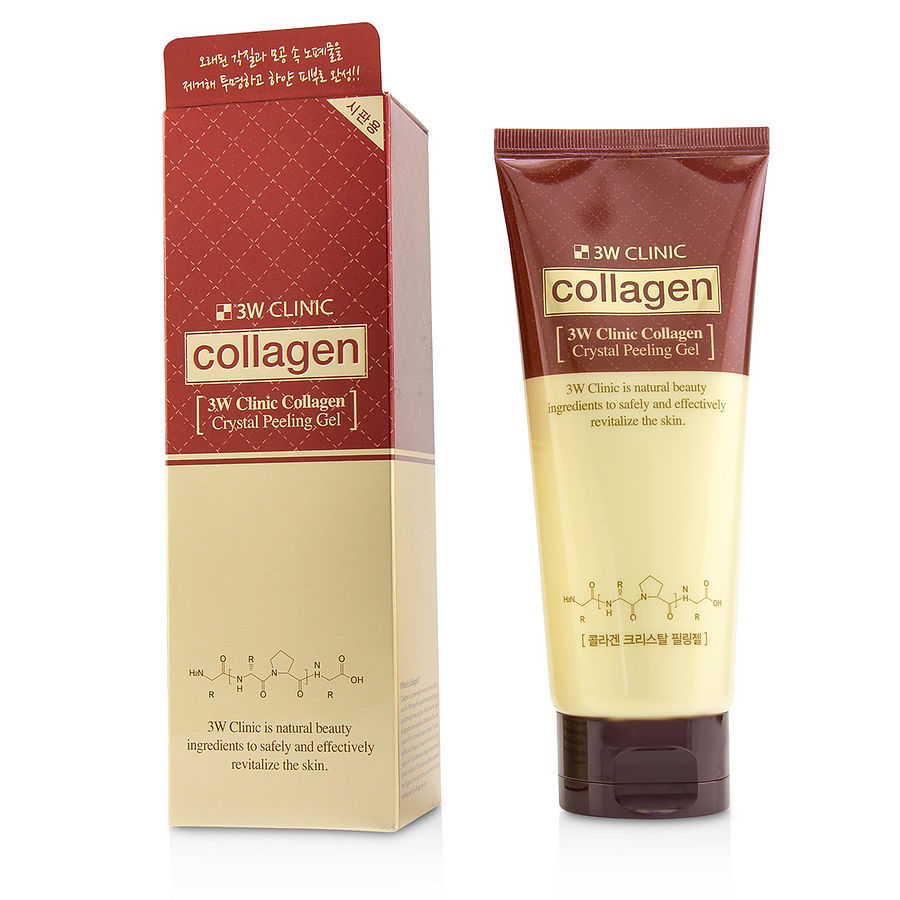 Восстанавливающий гель с коллагеном 3W CLINIC Collagen Crystal Peeling Gel