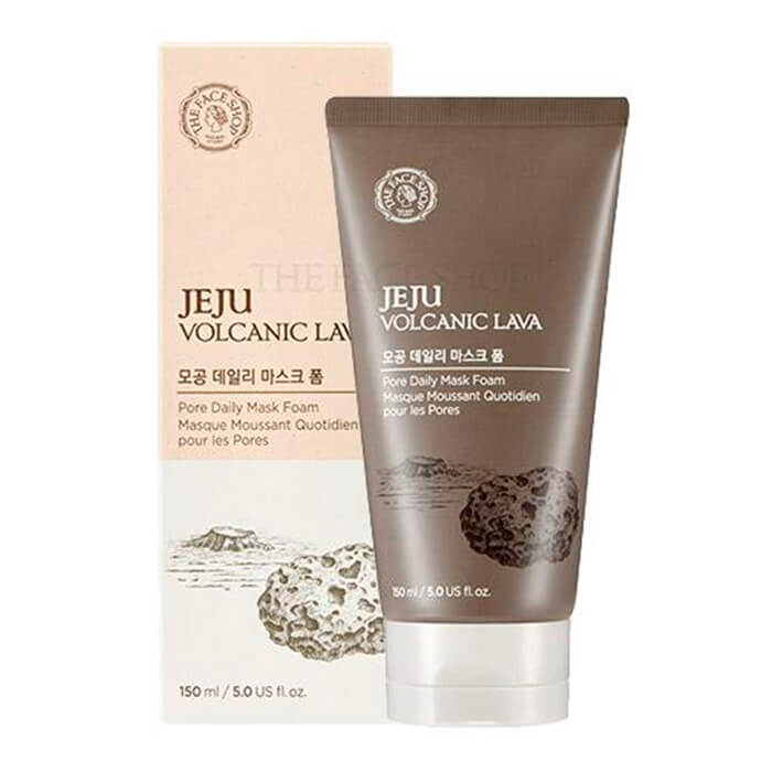 THE FACE SHOP Jeju Volcanic Lava Pore Daily Mask Foam