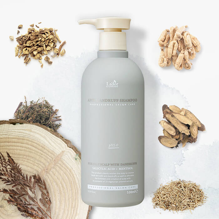 Слабокислотный шампунь против перхоти La'dor Anti Dandruff Shampoo