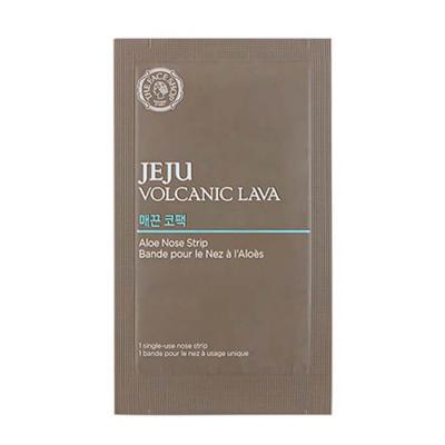 Очищающий пластырь с алоэ вера для носа THE FACE SHOP Jeju Volcanic Lava Aloe Nose Strips