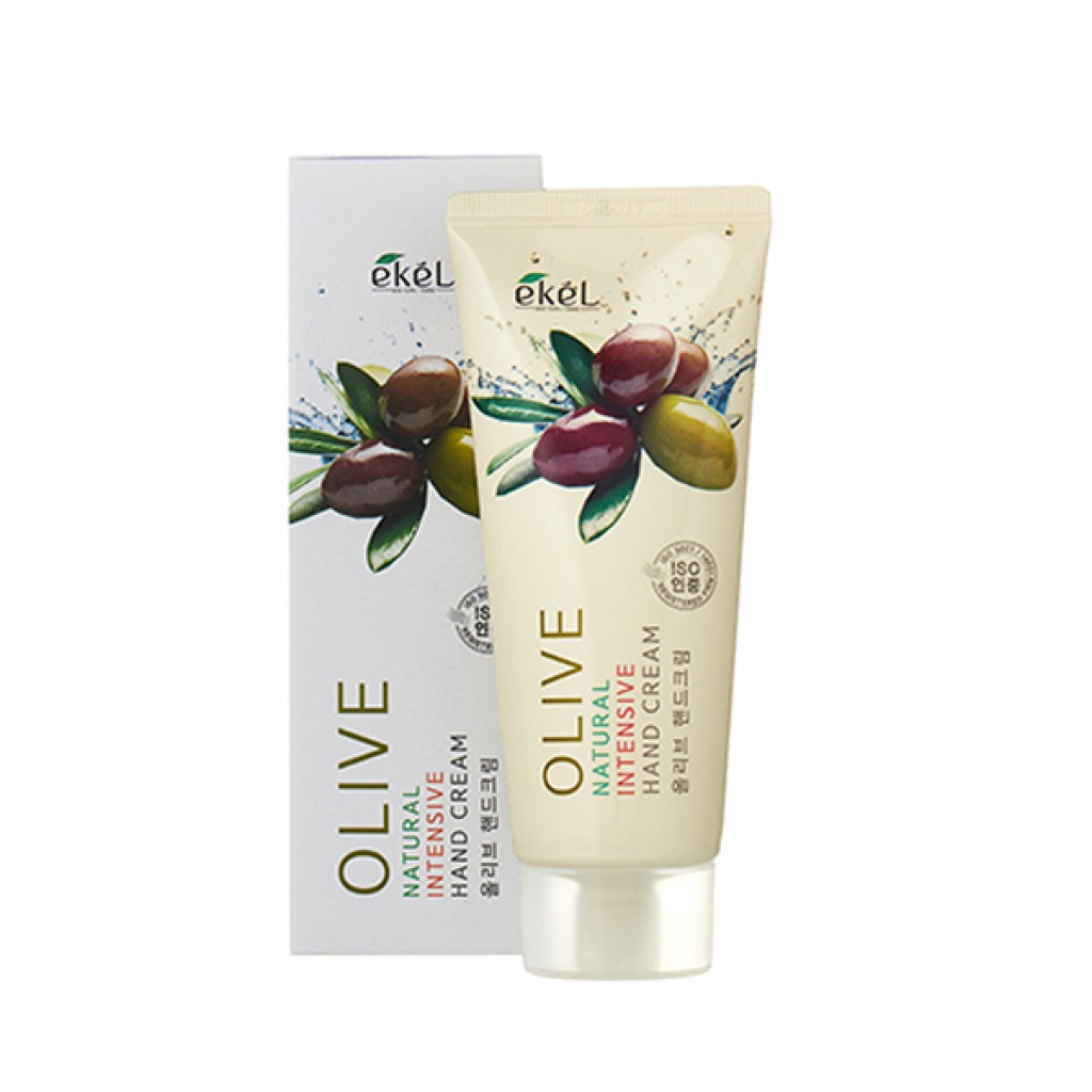 Питательный крем для рук с экстрактом оливы EKEL Olive Natural Intensive Hand Cream