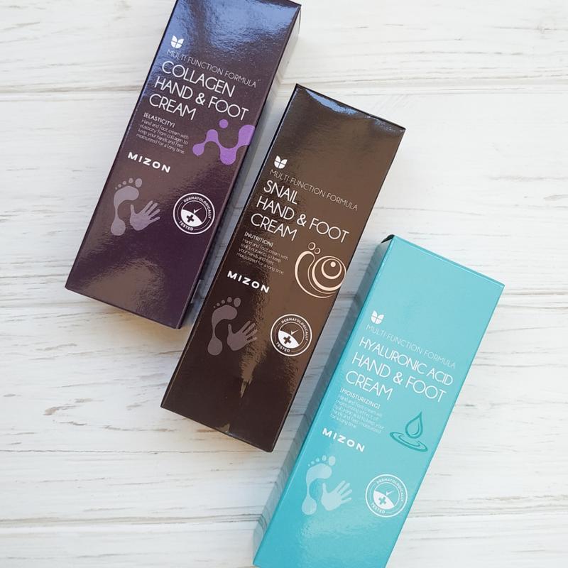 Крем для рук и ног с муцином улитки MIZON Snail Hand And Foot Cream
