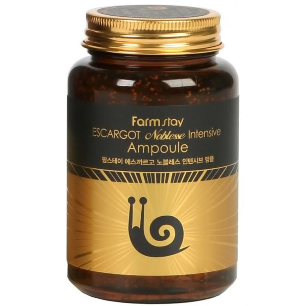 Сыворотка с муцином королевской улитки FarmStay Escargot Noblesse Intensive Ampoule