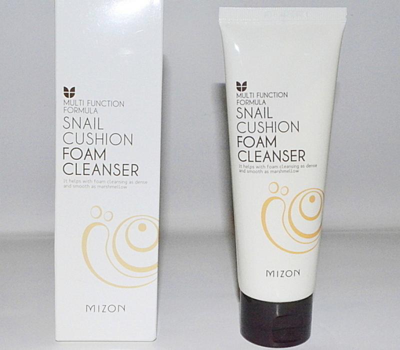Пенка для умывания с экстрактом улитки MIZON Snail Cushion Foam Cleanser