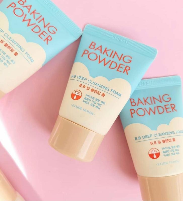 Пенка для умывания и глубокой очистки ETUDE HOUSE Baking Powder BB Deep Foam [POUCH]