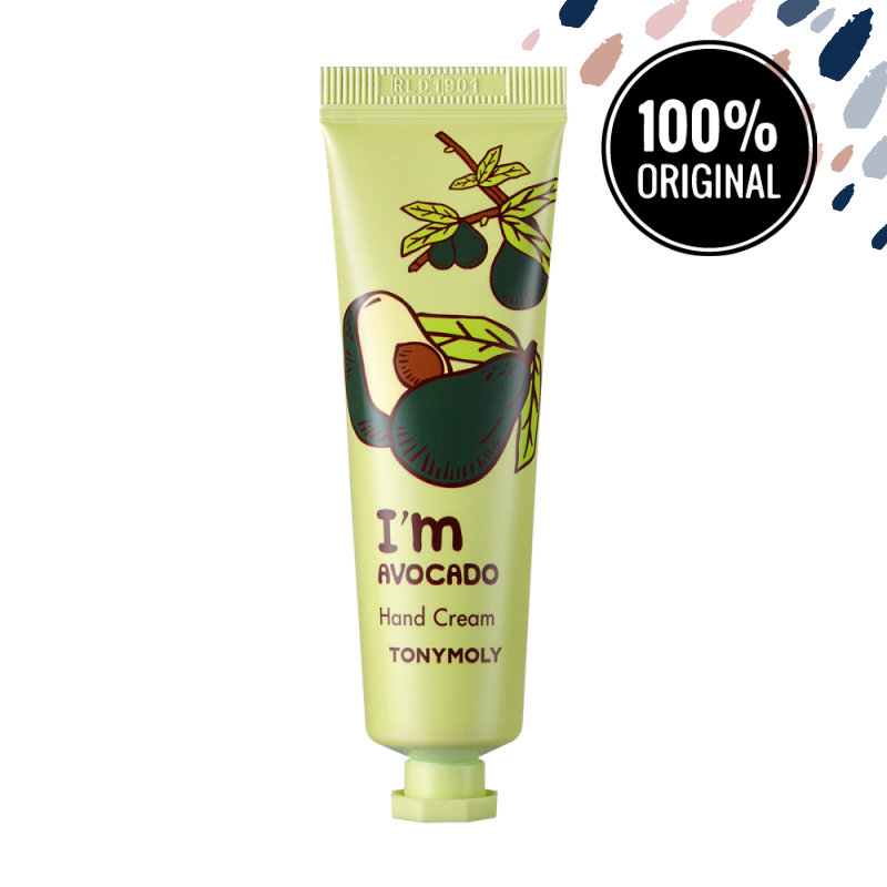 HAND CREAM Avocado Питательный крем для рук с экстрактом авокадо TONYMOLY I’M