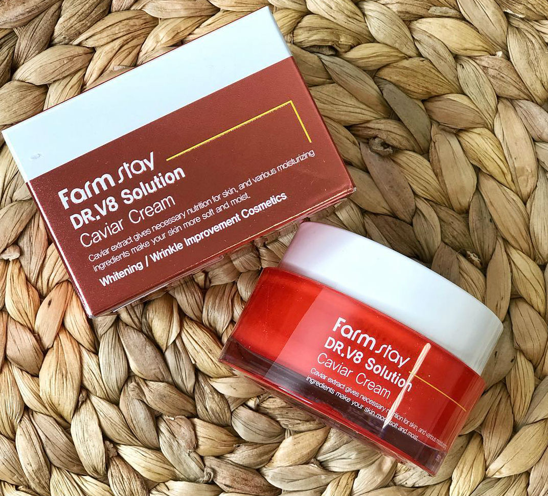Крем с экстрактом икры FarmStay Dr-V8 Solution Caviar Cream
