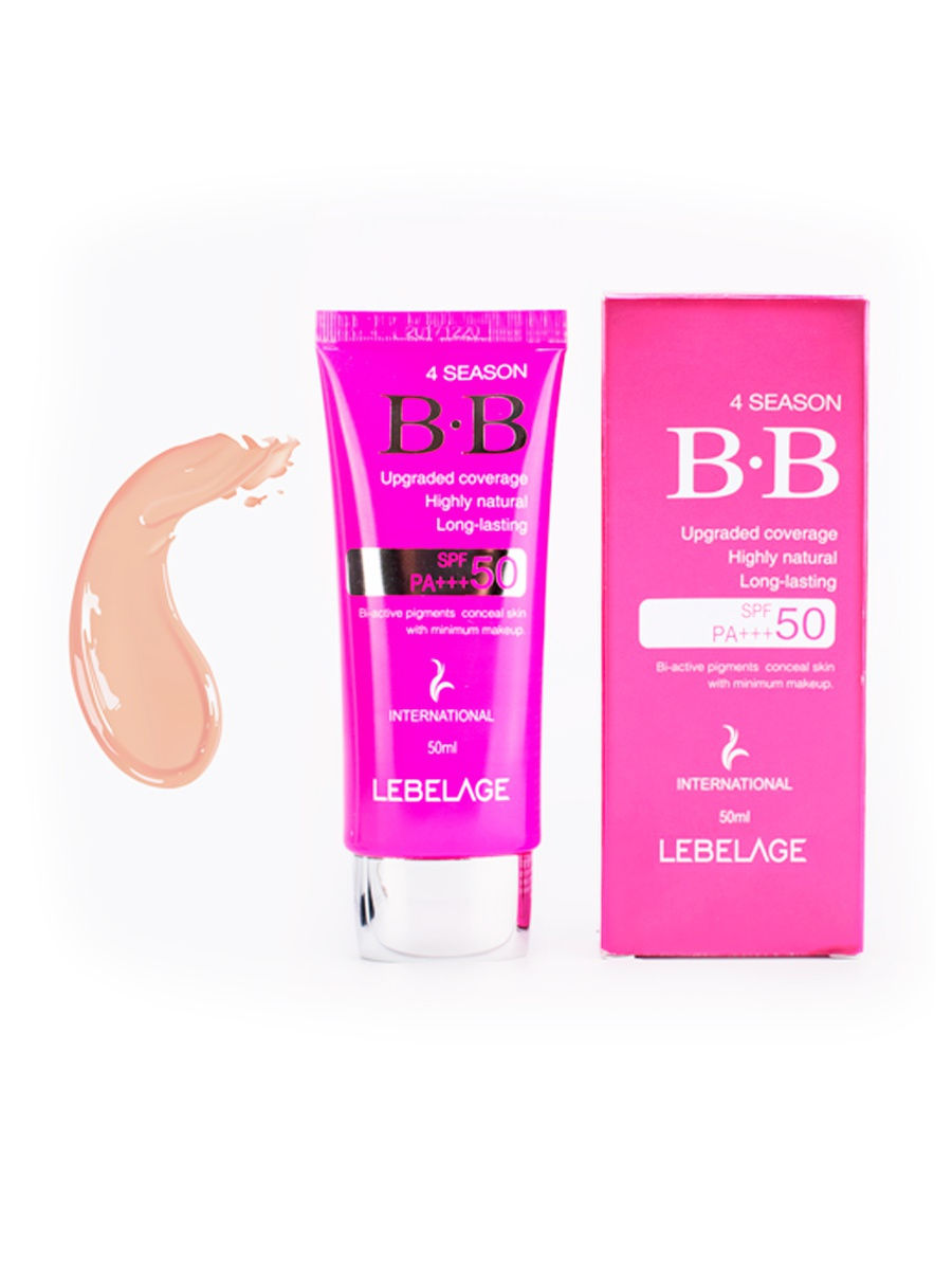 Bb spf 50 pa. Lebelage BB Cream 4 Season spf50pa+++ ББ крем 30 мл. Lebelage BB SPF 50. Lebelage ВВ-крем солнцезащитный - Season BB Cream spf50 pa+++,. Солнцезащитный ВВ-крем spf50/pa, Lebelage 50 мл 35601.