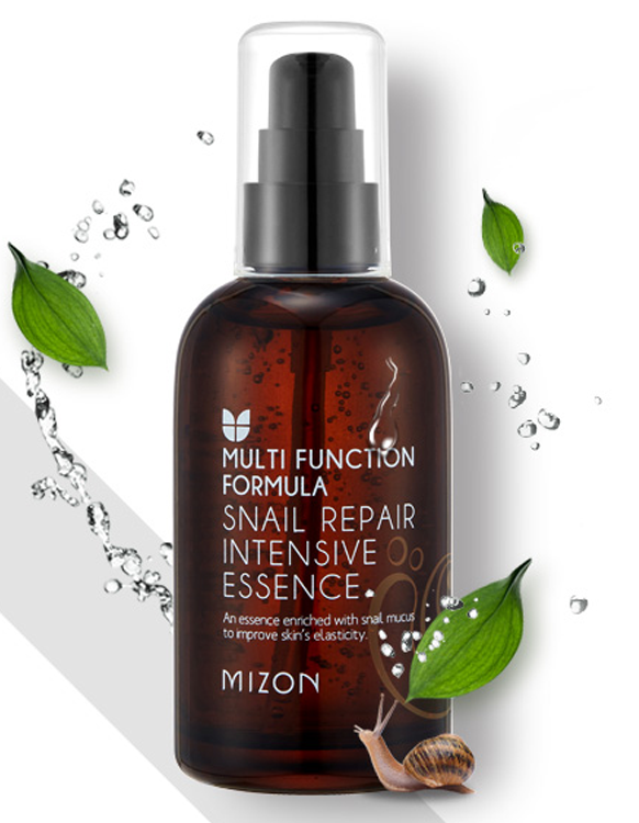 Антивозрастная эссенция с муцином улитки MIZON Snail Repair Intensive Essence Mini