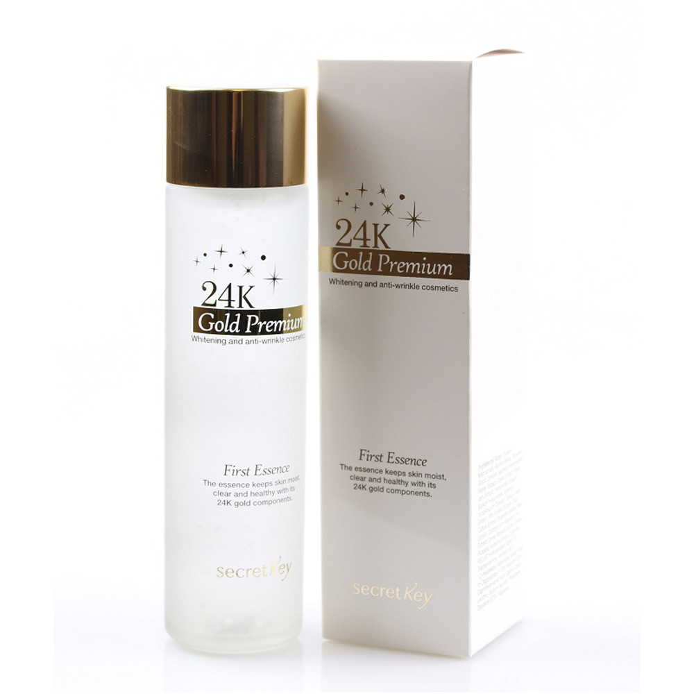 Антивозрастная эссенция для лица с коллоидным золотом secret Key 24K Gold Premium First Essence